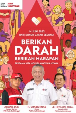 Stok Darah PMI Kota Bukittinggi