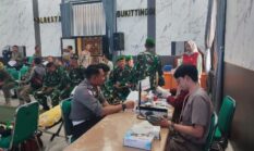 Sambut HUT Bhayangkara ke-79, Polresta Bukittinggi dan PMI Gelar Donor Darah