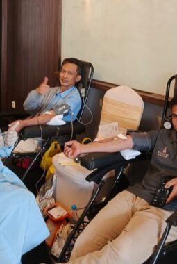 Balcone Hotel Peduli Donor Darah koloborasi Dengan PMI