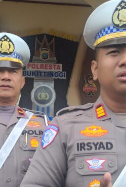 Polresta Bukittinggi Gelar Pasukan Operasi Zebra Singgalang