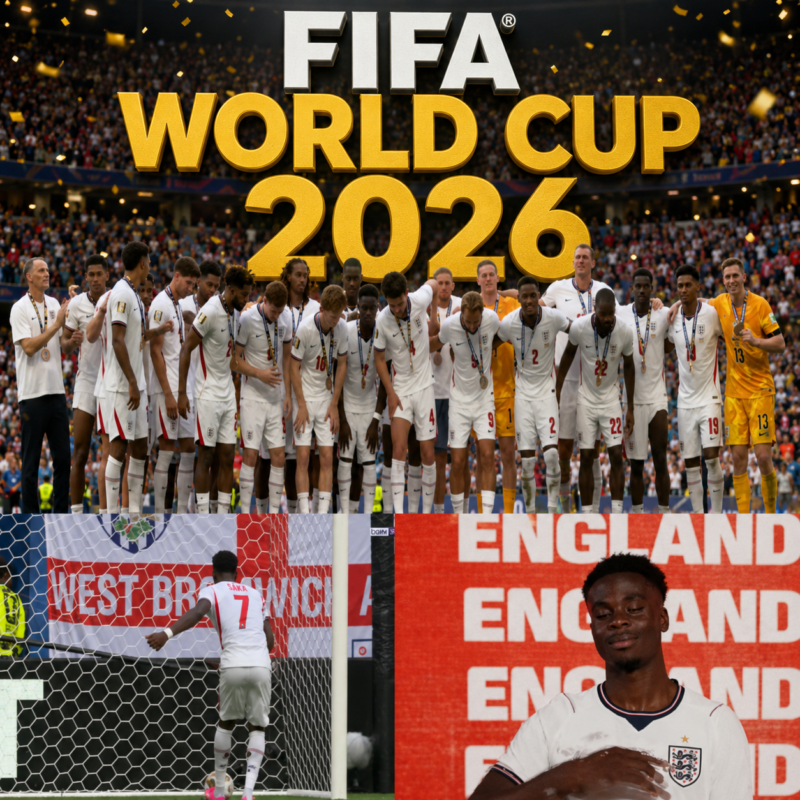 Hattrick Bugavo Saka Hantarkan Inggris Di Posisi Tiga FIFA World Cup 2026