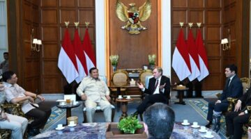 Presiden Prabowo Terima Wakil Menteri Perang AS Elbridge Colby, Perkuat Kemitraan Strategis Indonesia-Amerika Serikat