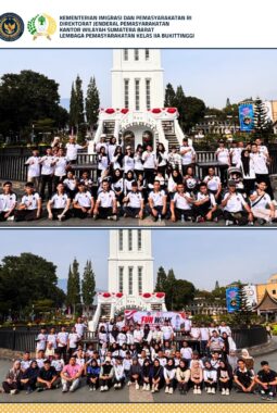 Lapas Bukittinggi Fun Walk Sambut HUT RI ke-81