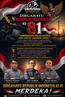 HUT RI ke-81, PJS Tegaskan Pers Harus Merdeka, Kompeten, dan Berintegritas