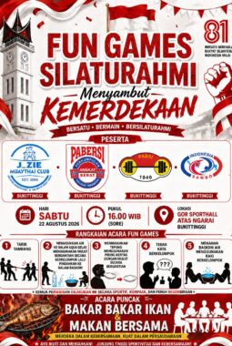 Fun Games Silaturahmi Sambut HUT ke-81 Kemerdekaan Republik Indonesia