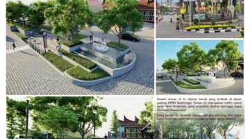 Dukung Konsep ICP, Taman Depan DPRD Direvitalisasi, Tanaman Hias Akan Ditanam Tambah Estetika Kota