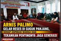 Arnis Palimo Gelar Reses di Guguk Panjang, Serap Aspirasi Warga dan Tekankan Pentingnya Jaga Generasi