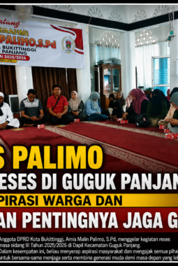Arnis Palimo Gelar Reses di Guguk Panjang, Serap Aspirasi Warga dan Tekankan Pentingnya Jaga Generasi