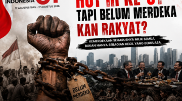 Kibarkan Sang Merah Putih, Sebab Perjuangan Belum Selesai