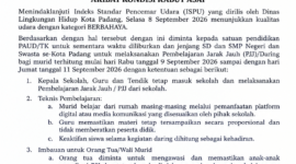 Kualitas Udara Memburuk, Pemko Padang Alihkan Pembelajaran Sekolah ke Daring Mulai Rabu 