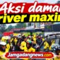 Aksi damai driver Maxim orasi dan geruduk kantor Maxim Bukittinggi Kamis, (24/09/2026).